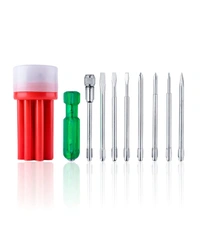 Home Professional DIY Combination Screwdriver Set  (Pack of 9)