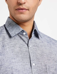 Men's Regular Fit Formal Shirt - 44, Alto