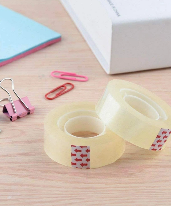 SMPH STAR  Stationery Sello Tape With Dispenser "Cello" - Transparent