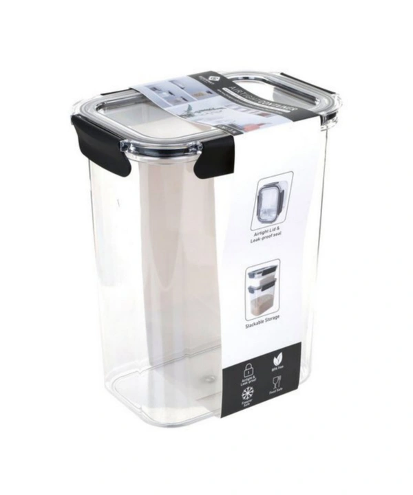 SMPH STAR  Acrylic Container  1.2 L (Pack Of 1) Box
