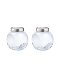 Glass Jars for Spices Set 1 Set with Lids and Labels Crystal Clear Glass