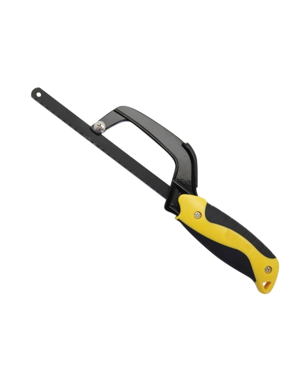 Hacksaw With HSS Saw Blade Aluminium Alloy Frame Light Weight Compact Hand Operation