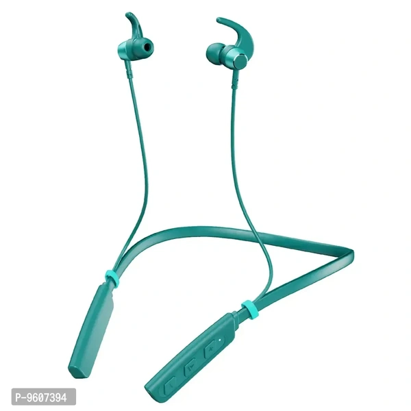 Neckband Bluetooth  Bluetooth Headset  (Black, In the Ear)