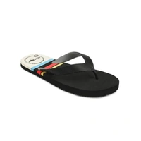 Slipper For Men yellow black Daily Wear Soft Casual  - UK8, Black