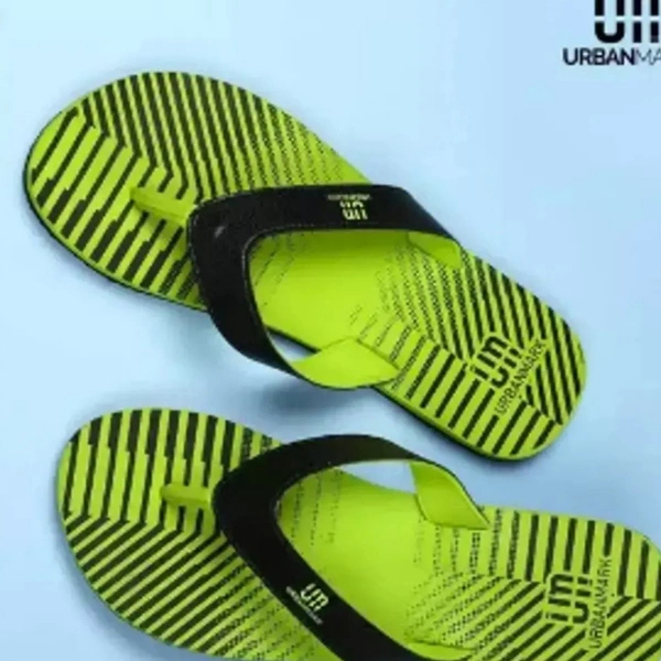 Trendy Men Rubber Slippers - Uk9, Gray