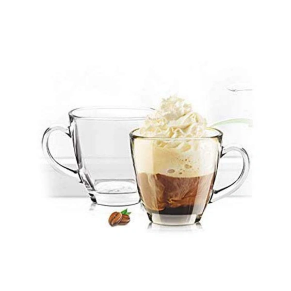 Glass Cup For Tea Coffee Ice Cream 150Ml| chai coffee glass cup