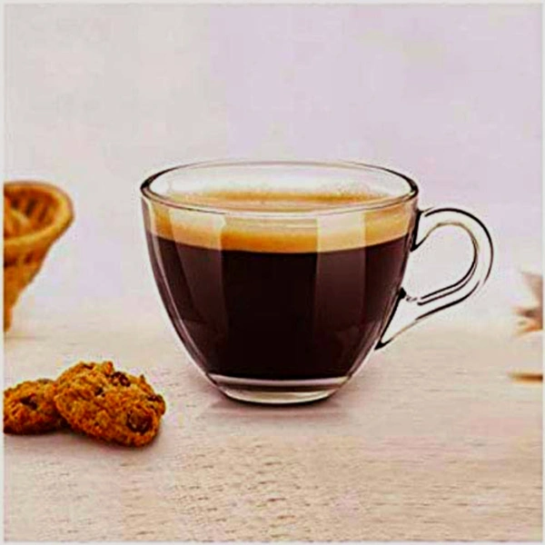 AFILAONE  Glass Cup For Tea Coffee Ice Cream 150Ml| chai coffee glass cup