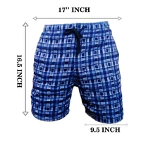 SMPH SOAP STAR Men's Cotton Formal Nikar Checked Similar Fit Half Paint (Multicolour, Free Size)