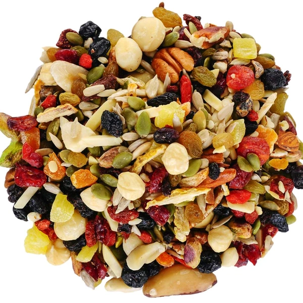 Mixed Dry Fruits: 500 gms - White