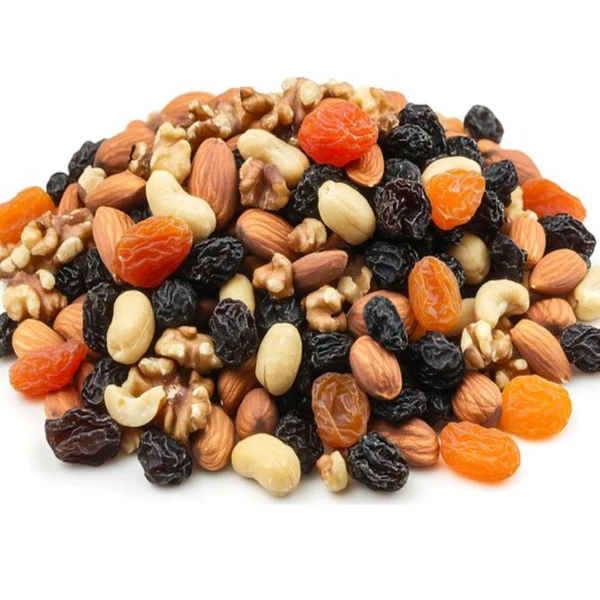 Mixed Dry Fruits: 500 gms - White