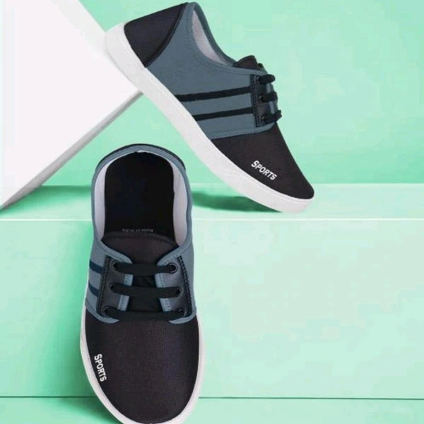 Blue Casual Shoes for Men - Black, UK9