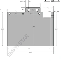 SMPH STAR  Upvc Welding / Heater Plate (Pack of 1) - 7975531122