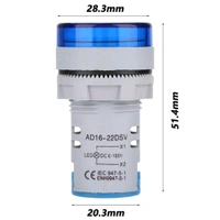 LED Voltage Meter Indicator AC 60-500V