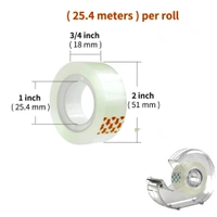 SMPH STAR  Cello Tape Dispenser With Cutter, Cello Tape 24 and 1Dispenser 1/set