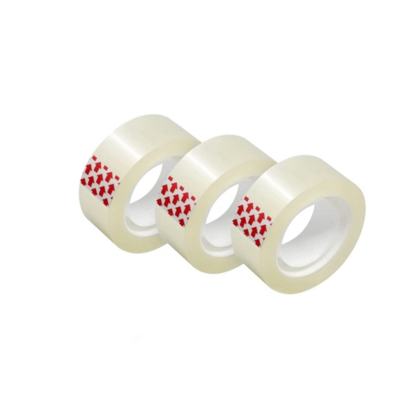 SMPH  Cello Tape With Dispenser Cutter( Pack Of 15 ) Cello Tape 18 MM X 25 Meter Roll Length  - ✅ 📞inquiry : 6362476772