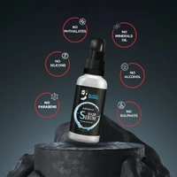 Black Beard Advance Hair Serum with Argan & Ginseng Oil for Hair Growth Serum for men - 50ml