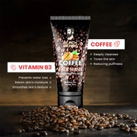 BLACK BEARD COFFEE FACE WASH REVITALIZES SKIN CLEANSES PORES FACE WASH | ENERGIZING FACE WASH FOR GLOWING SKIN - 100ml
