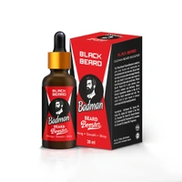 Black Beard Combo of Beard Growth oil & Face + Beard Wash For Men , Give Shiny , strong & fuller Beard. - 30ml, 200ml