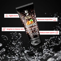 Black Beard Skin Care Combo For Men, Coffee Facewash 100ml & Coffee Scrub 100gm , for Clear visible Skin. - 100ml, 100gm
