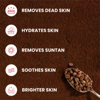 Black Beard Skin Care Combo For Men, Coffee Facewash 100ml & Coffee Scrub 100gm , for Clear visible Skin. - 100ml, 100gm