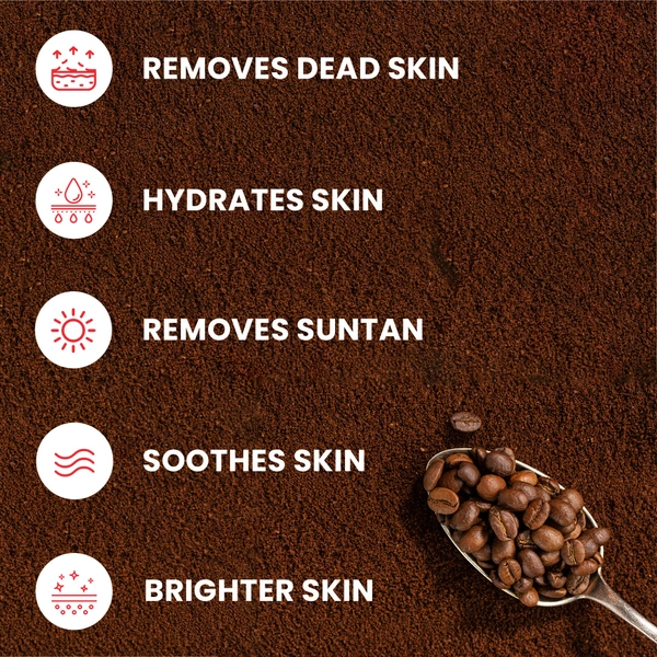 Black Beard Skin Care Combo For Men, Coffee Facewash 100ml & Coffee Scrub 100gm , for Clear visible Skin. - 100ml, 100gm