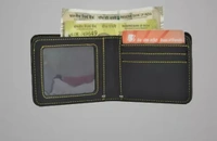 Coustomized Men Wallets Purse Name Wallet Engraved Customized - Free Size, Mine Shaft