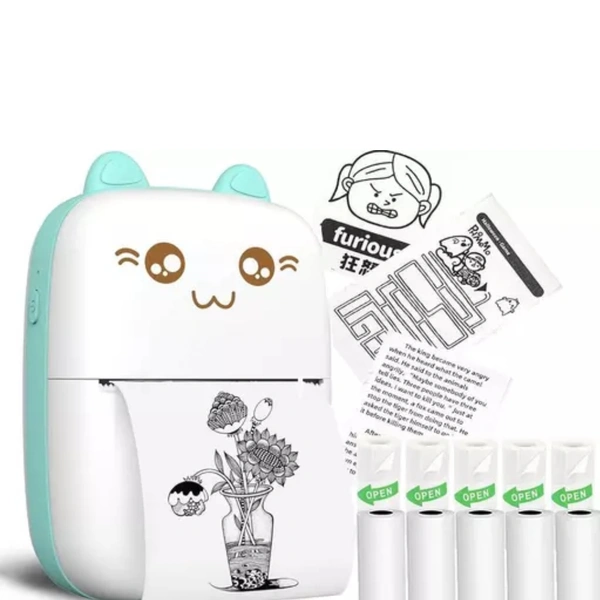 Unique Receipt 🧾 Printers  - White, Free Size