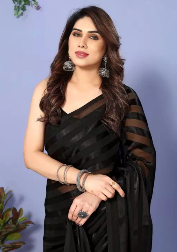 Festive Wear Satin Saree