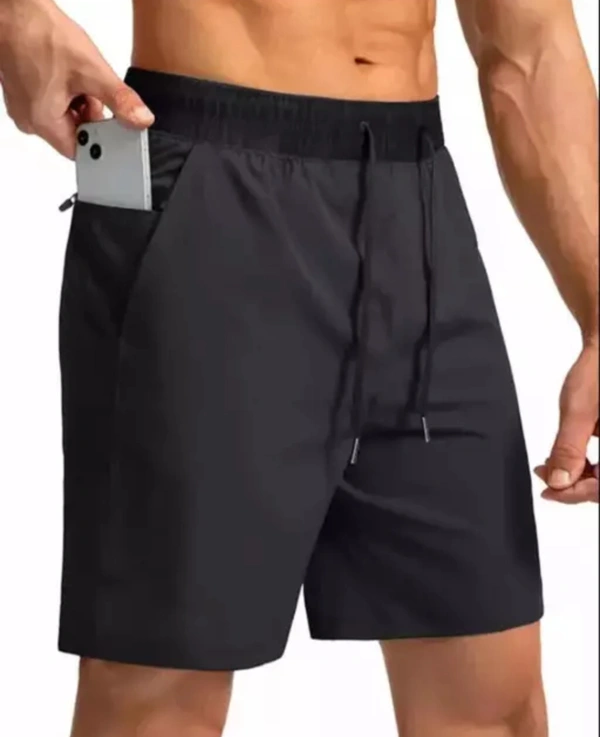 Elegant Fashionista Men Shorts - Black, 28