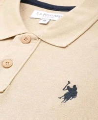 Men Polo Cotton Blend Tshirt - Sorrell Brown, XL
