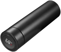 Water Tampereture Bottle 500ml - Black, Free