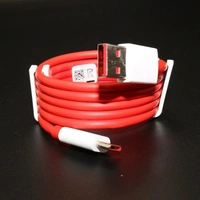 Type C Cable 65watt ( 6 Months Warranty) - Red, Free
