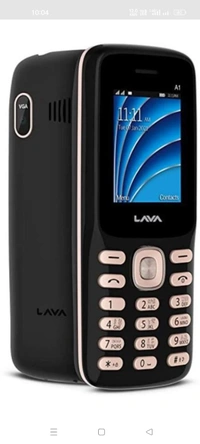 Lava A1 Josh Mobile With (1 Year Warranty) - Black, Free