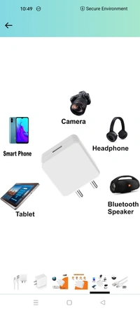 Type C 35 Watt Charger QC 3.0 Quick  - White, 6 Months Warranty