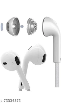 Vivo Earphone Pack Of 2  - White, Free