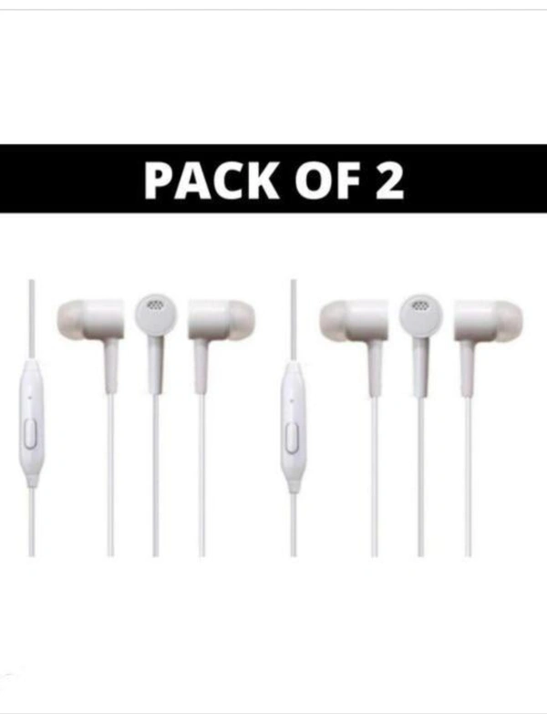 VNP Earphone Pack Of 2 - White