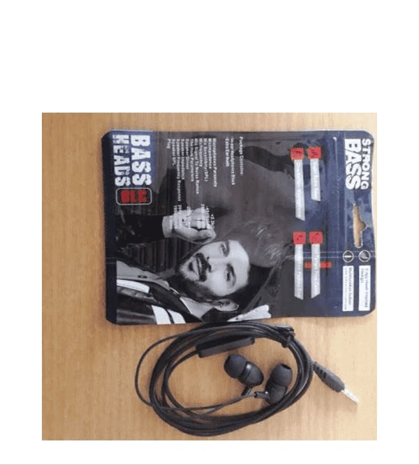 Bass Earphone Best Quality  - Free, White