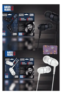 Bass Earphone Best Quality  - Black, Free