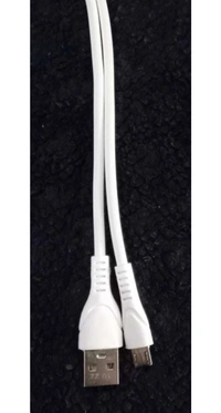 Micro USB Cable 1miter 2.1A  - White, Only Check Warranty
