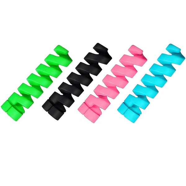 Cable Protector Pack Of 1 - multi colour, Free