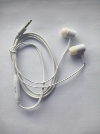 VIP Music Earphone Best Quality  - White, Only Chaking Warranty