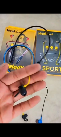 Hicell SPORT MELODY HEADSET  - Black, 3 Months Warranty 7 Day Return
