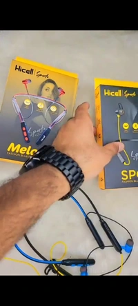 Hicell SPORT MELODY HEADSET  - Black, 3 Months Warranty 7 Day Return