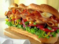 Subway Veggie Delight Nutrients Sandwich 