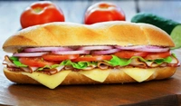 Subway Veggie Delight Nutrients Sandwich 