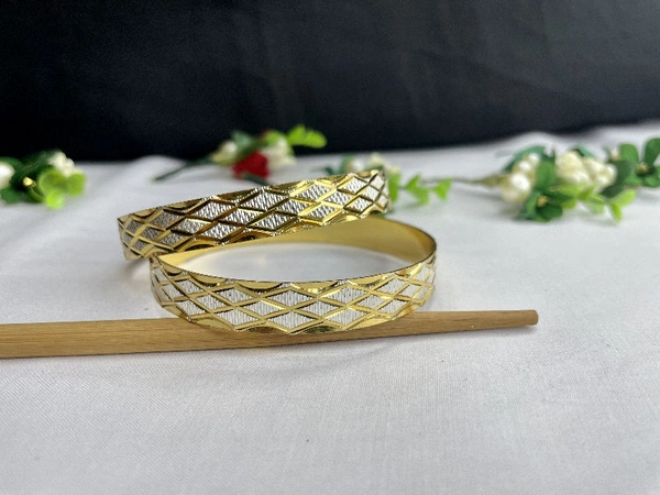 Mitali Gold Bangles - 2.8