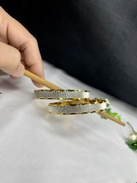 Pahul Gold Bangles - 2.4