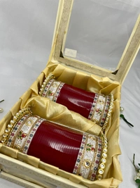 Ankita Bridal chuda - Blood Red, 2.6