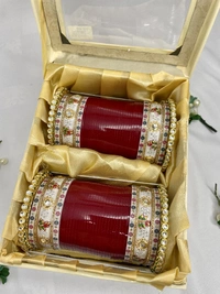 Ankita Bridal chuda - Blood Red, 2.6