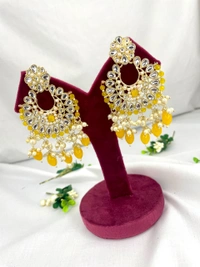 Akshita Earings - yellow